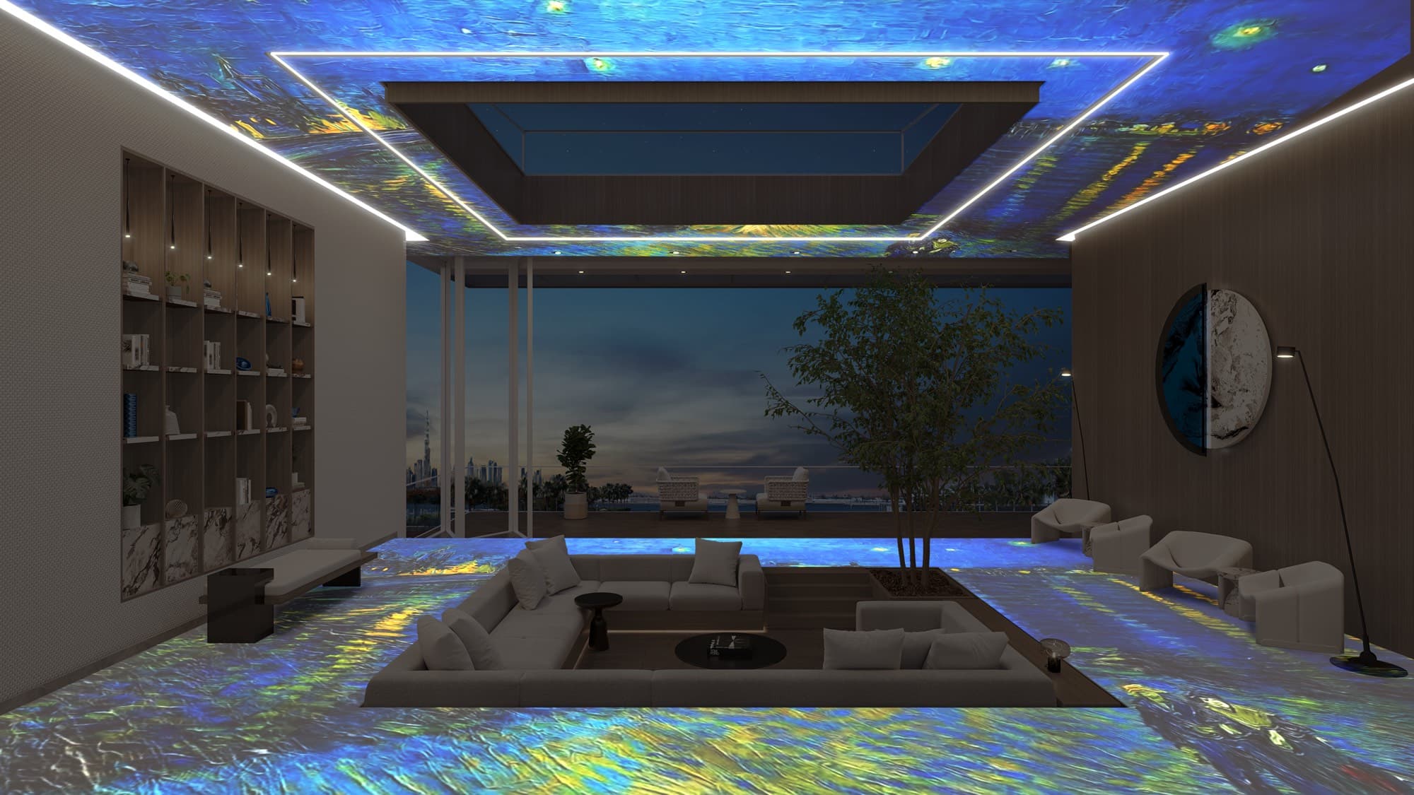 Art Bay interior — 2