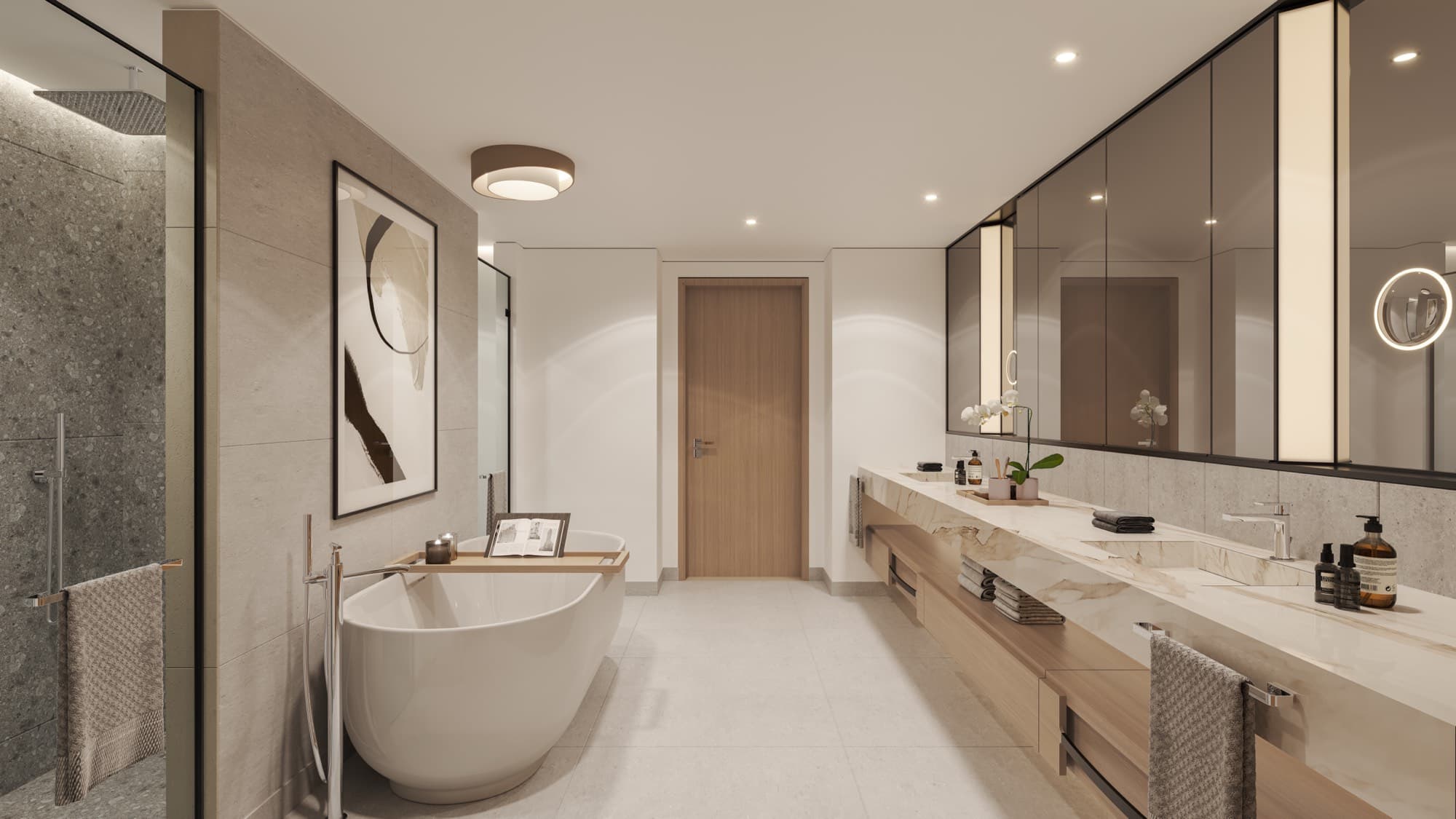 One River Point interior — 8