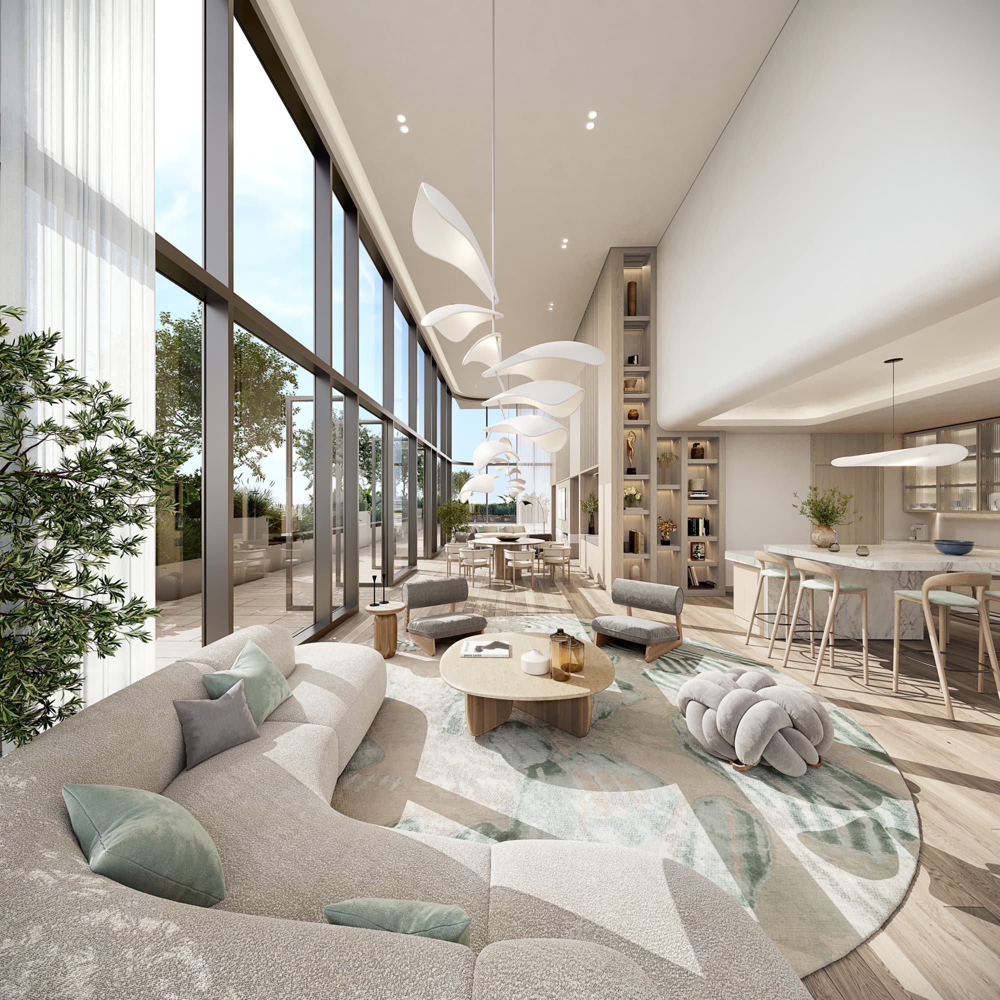One River Point interior — 18
