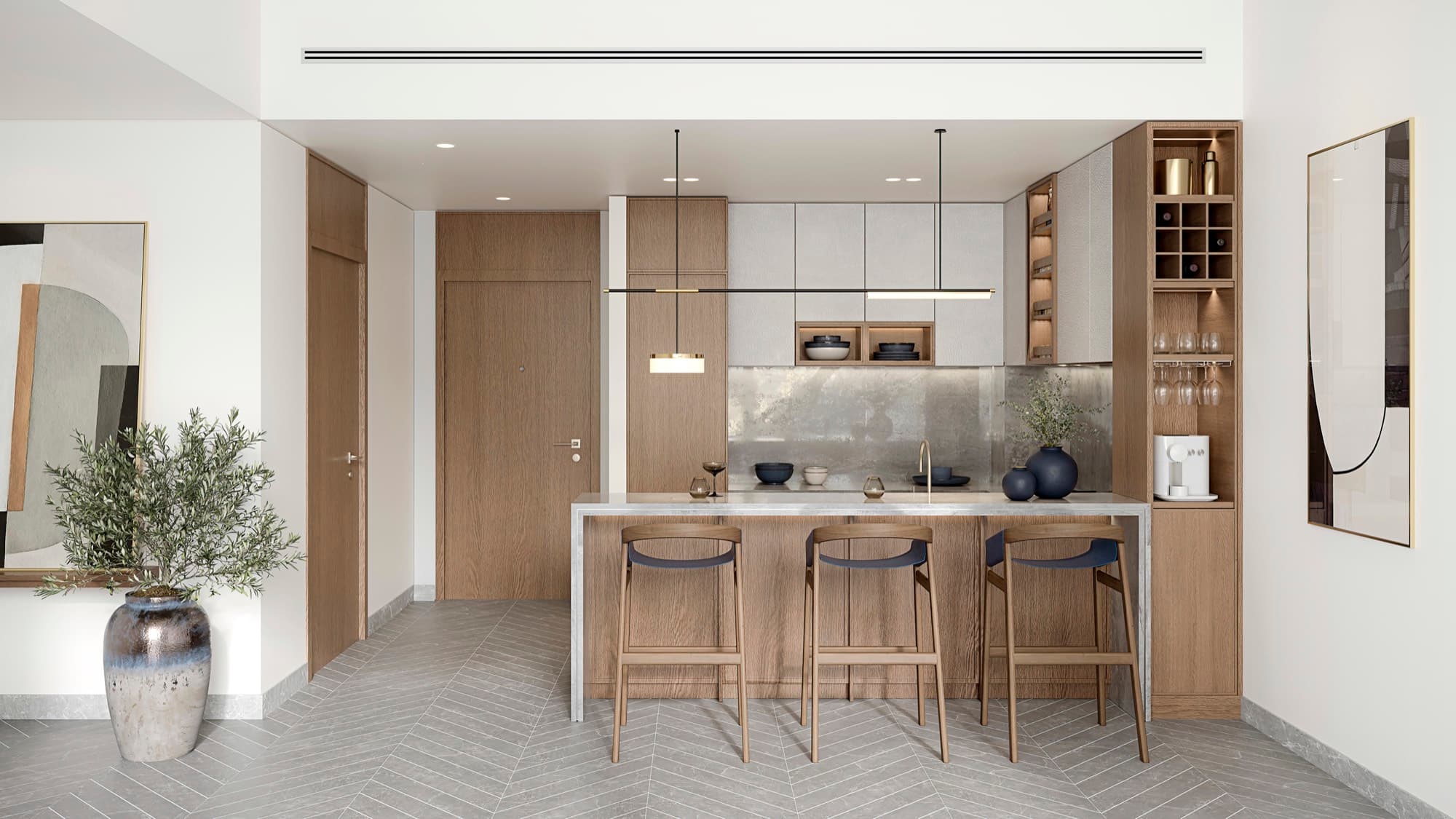 The Crestmark interior — 9