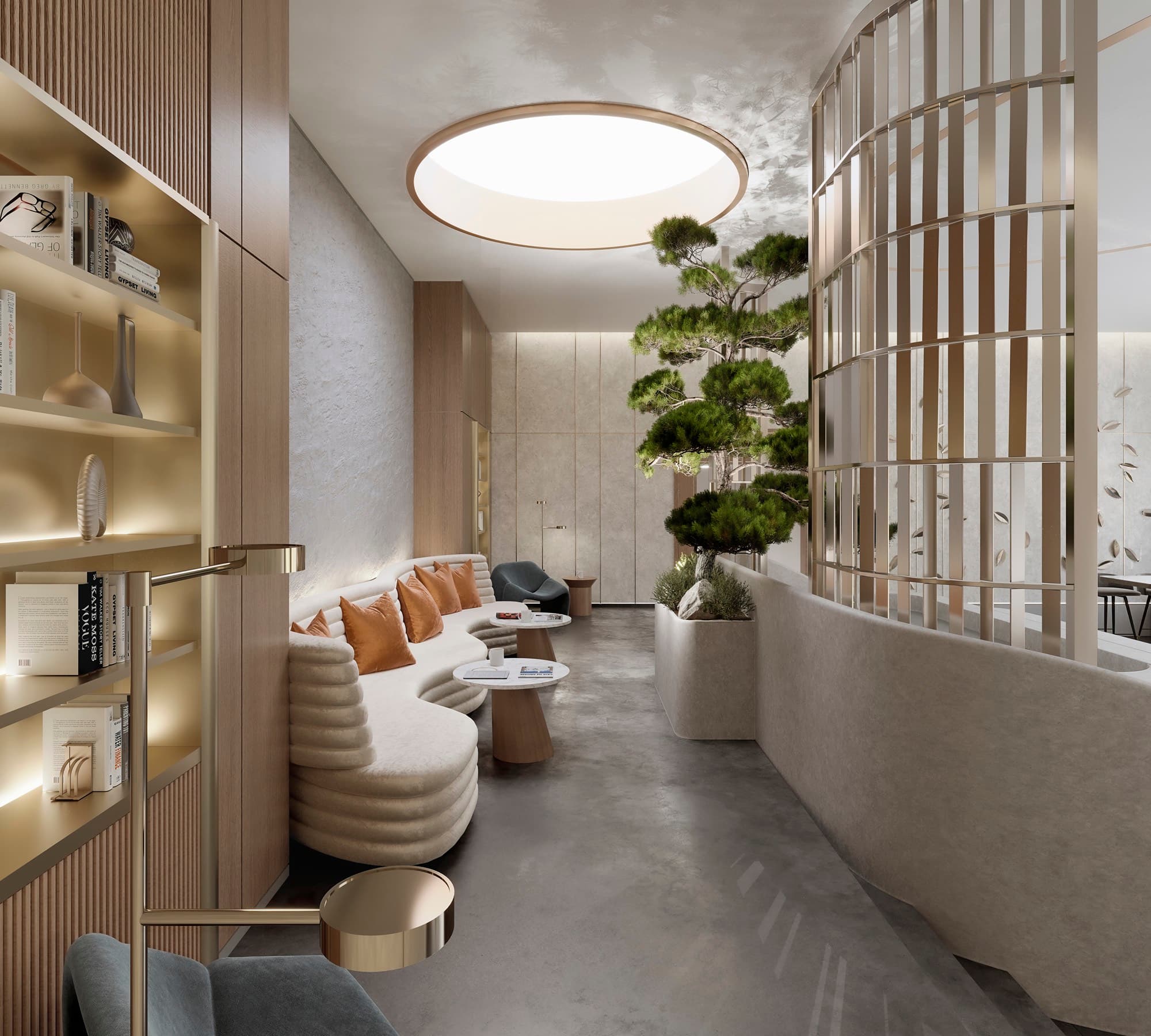 The Crestmark interior — 10