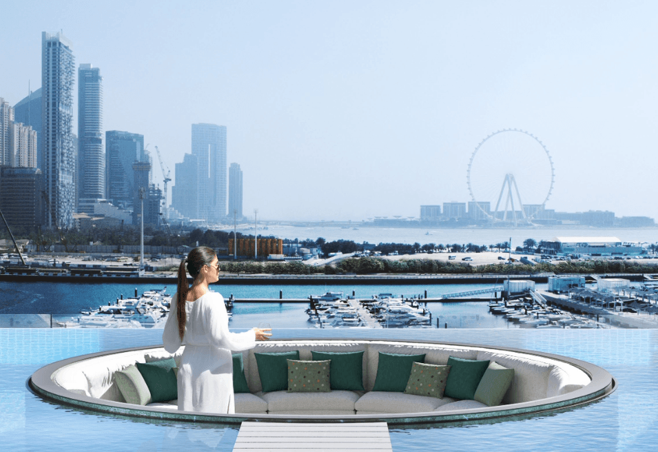 W Residences Dubai Harbour Tower interior — 2