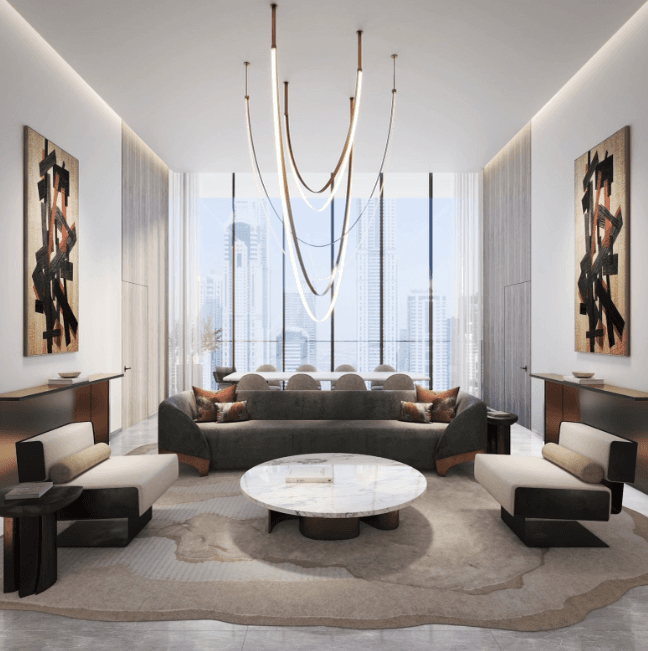 W Residences Dubai Harbour Tower interior — 4