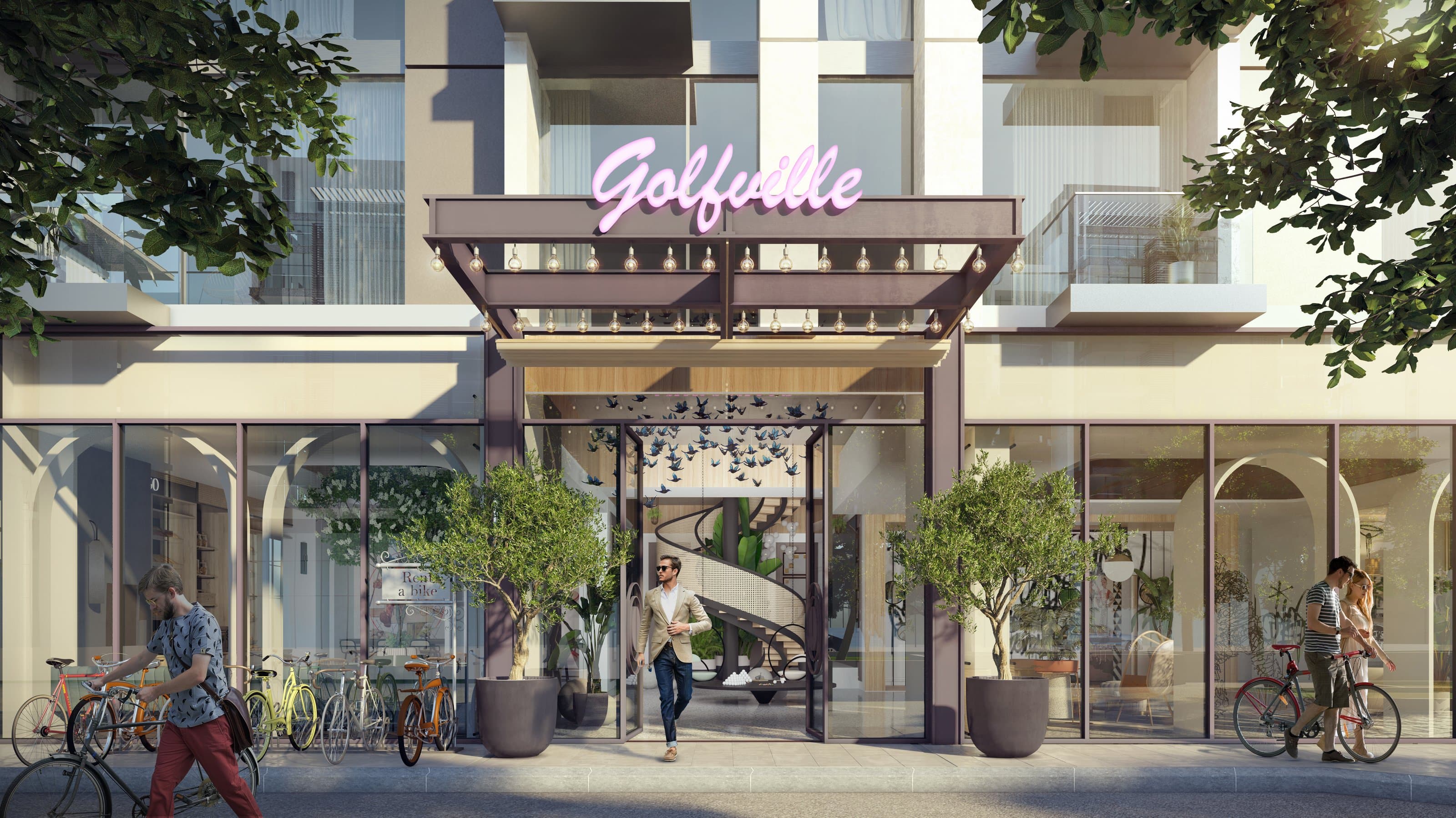 Golfville interior — 8