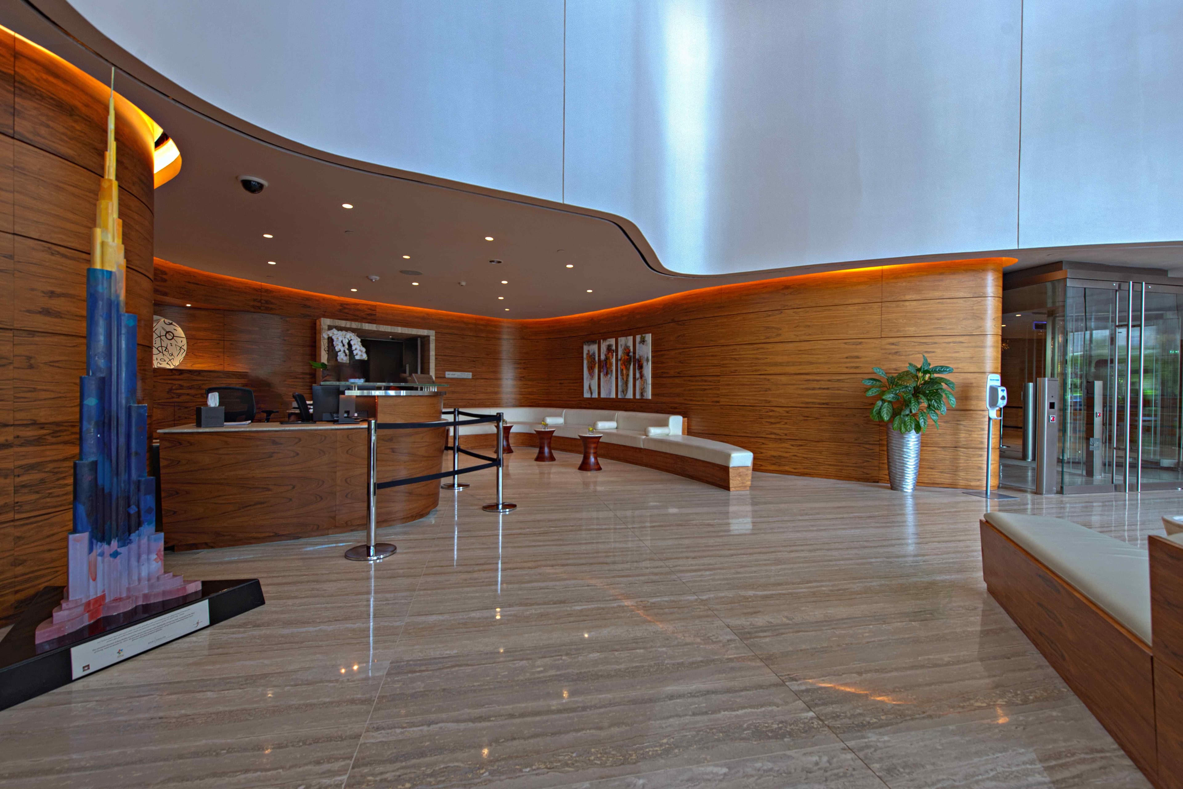 Burj Khalifa Residences interior — 77