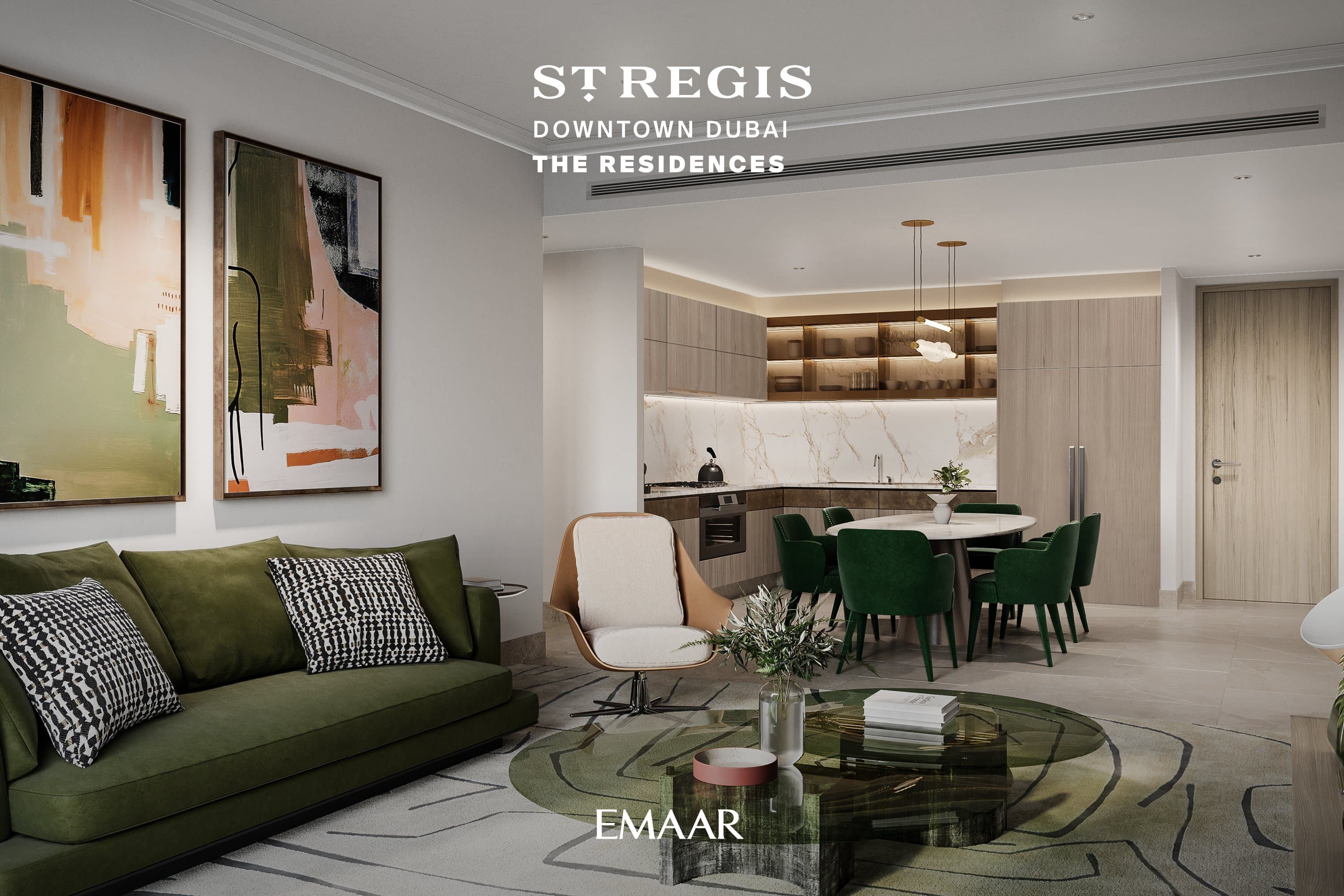 The St. Regis Residences interior — 2